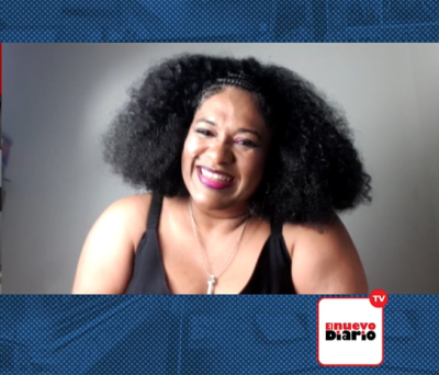 Victoria Santos, actriz. (Foto: El Nuevo Diario).