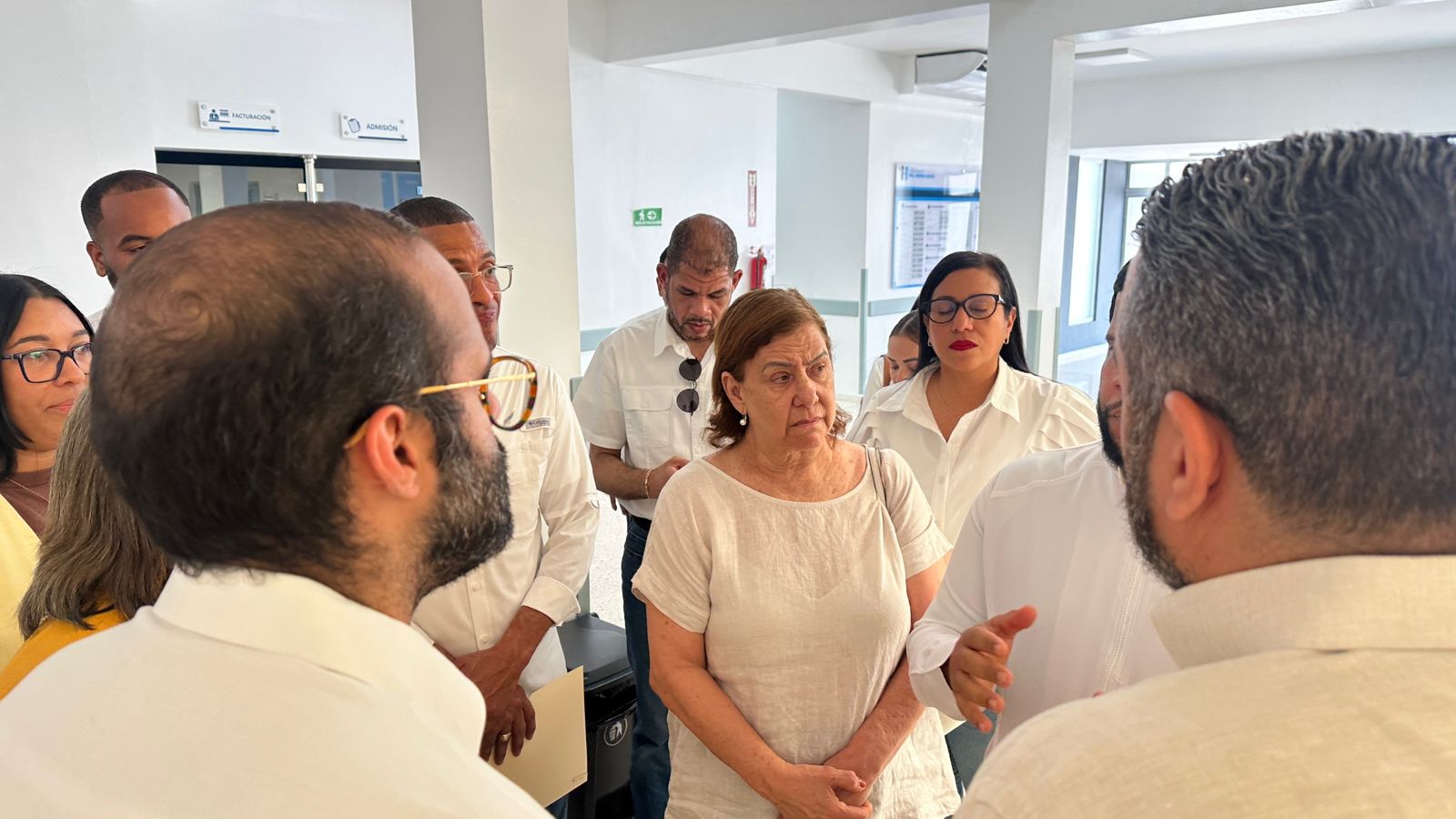 Senasa realiza jornada en La Vega con carnetización, visitas médicas y encuentros 8 Funcionarios y autoridades en La Vega Fot Winston Hernandez