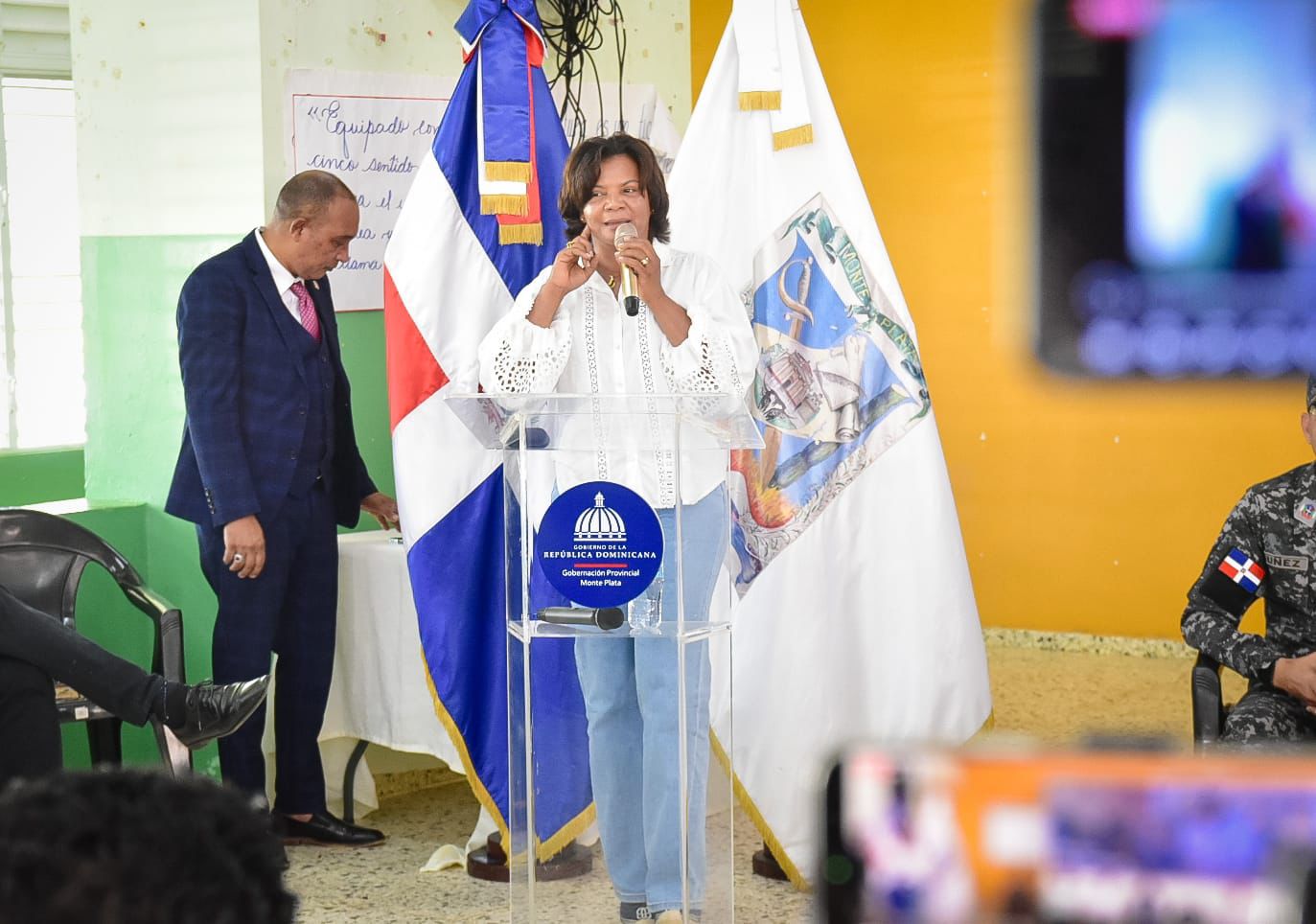 Rafaela Javier, gobernadora de Monte Plata