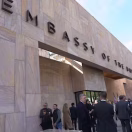 EEUU emite alerta por protesta antigentrificación frente a su embajada en Ciudad de México