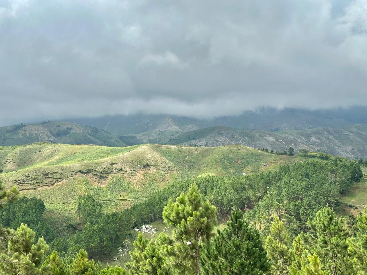 Paisaje en comunidad Jimaní/ Foto: Rosa Galán.