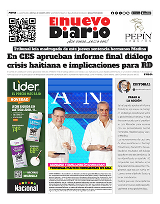 EDICIÓN IMPRESA14 agosto 2025