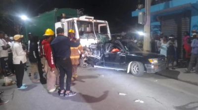 Grupo DAM lamenta accidente ocurrido en carretera La Ceiba-Macao
