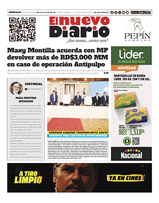 EDICIÓN IMPRESA2 septiembre 2025