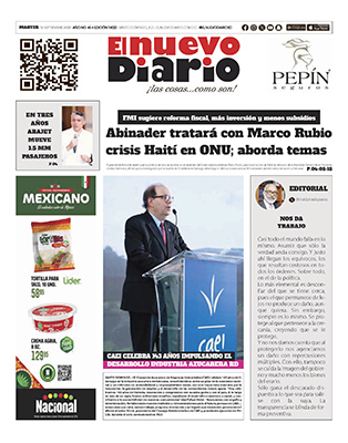 EDICIÓN IMPRESA15 septiembre 2025