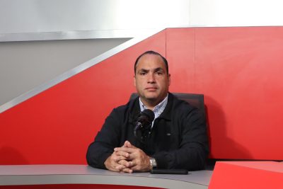 José Rosario, comunicador. (Foto: Luis Montero).