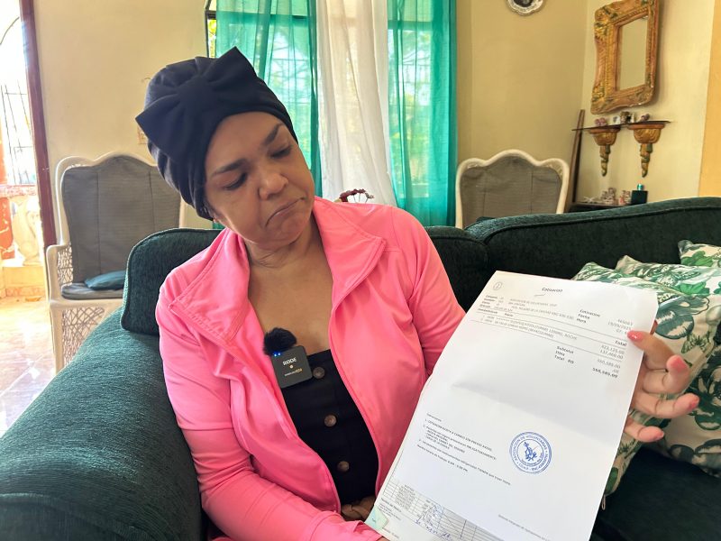 Ivelisse De Aza diagnosticada con tres tumores malignos en el hígado/Foto: Rosa Galán.