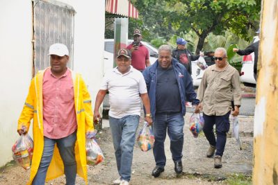 Gabinete Política Social continúa brindando apoyo a comunidades afectadas portormenta Melissa