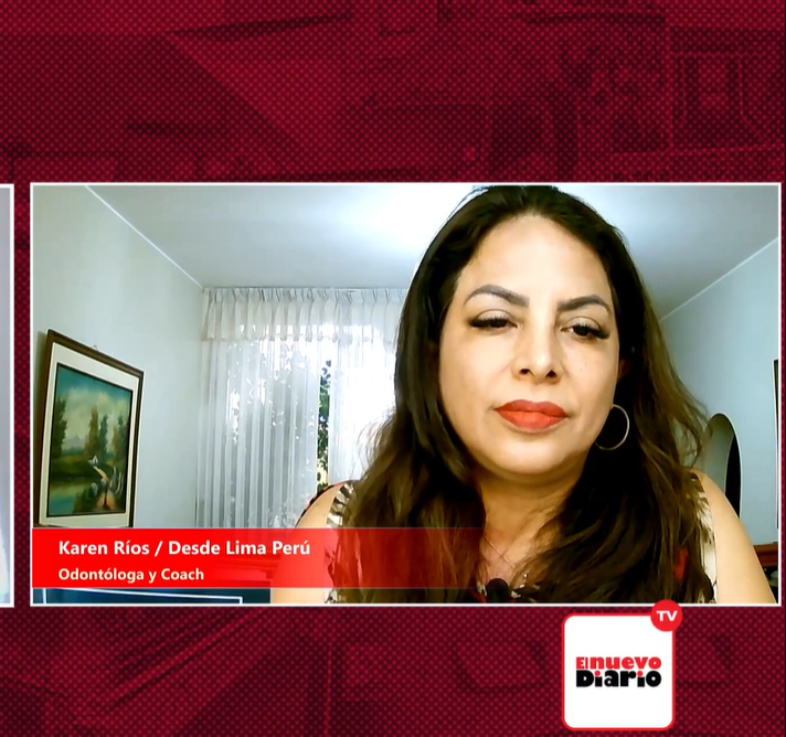 Karen Ríos, odontóloga y coach. (Foto: Fuente interna)