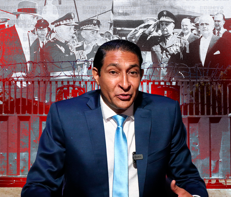 Ilustración de Pedro Ramírez: END/ fotos de Trujillo de AGN.