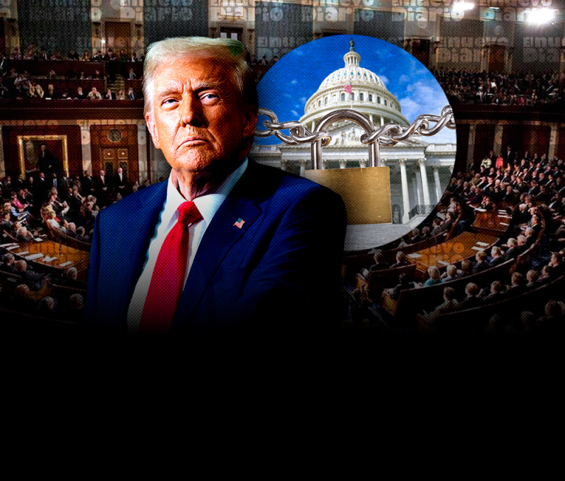 Trump insiste en su propuesta para abrir el Gobierno tras no lograrse acuerdo en el Senado