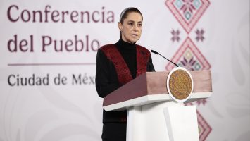 Sheinbaum pide festejar en paz