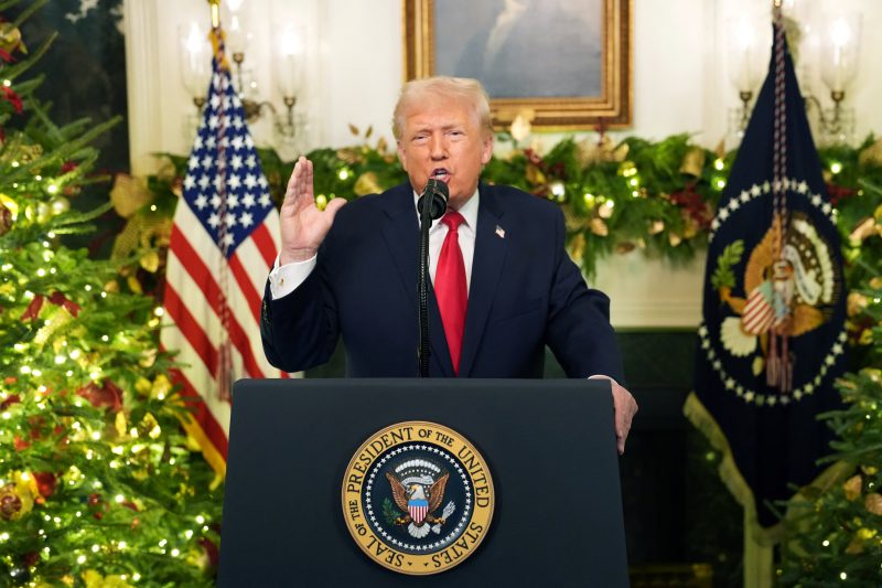 Trump omite a Venezuela en balance de 11 meses de mandato