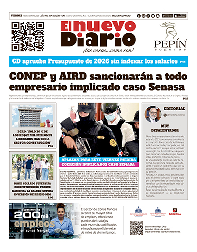 EDICIÓN IMPRESA11 diciembre 2025