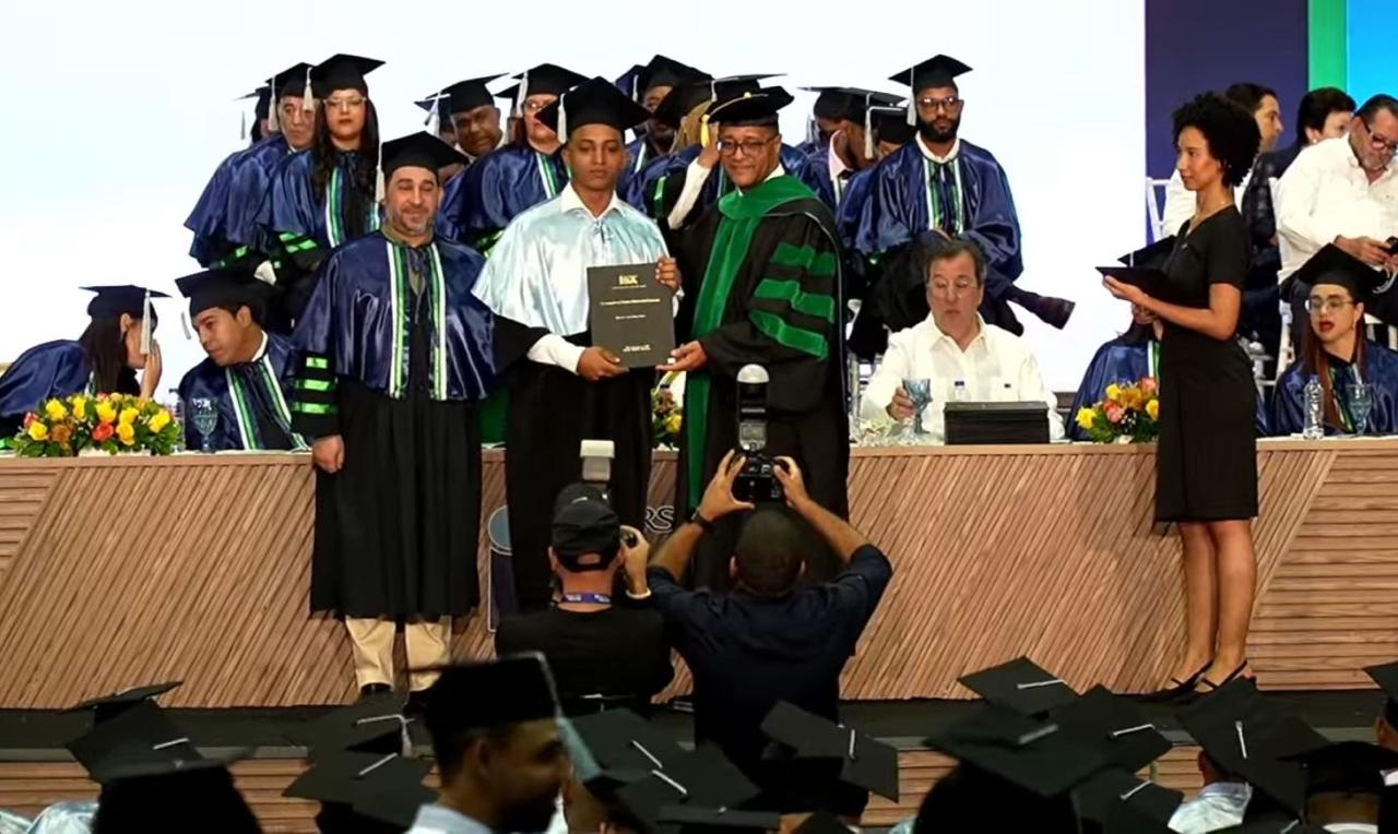 El joven Ricardo José Núñez Palmo