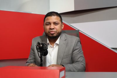 César Javier, comunicador. (Foto: Luis Mintero)