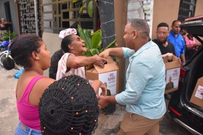 Más de tres mil familias fueron impactadas con la entrega de las raciones alimenticias (Foto: Fuente externa)