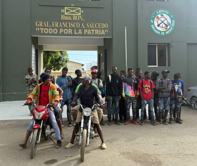 Drones detectaron el ingreso ilegal de 33 haitianos por río Masacre (Foto: Fuente externa)