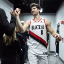Deni Avdija no se arrepiente de su contrato con Portland