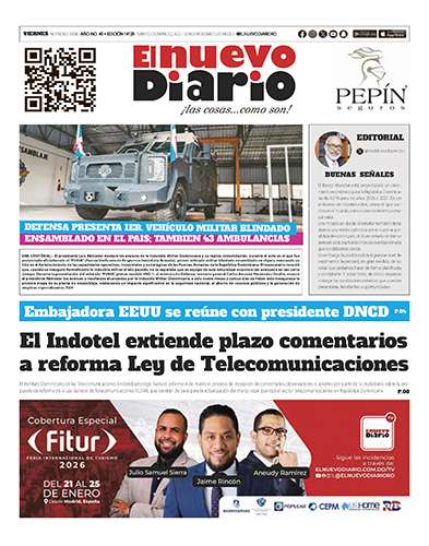 EDICIÓN IMPRESA15 enero 2026