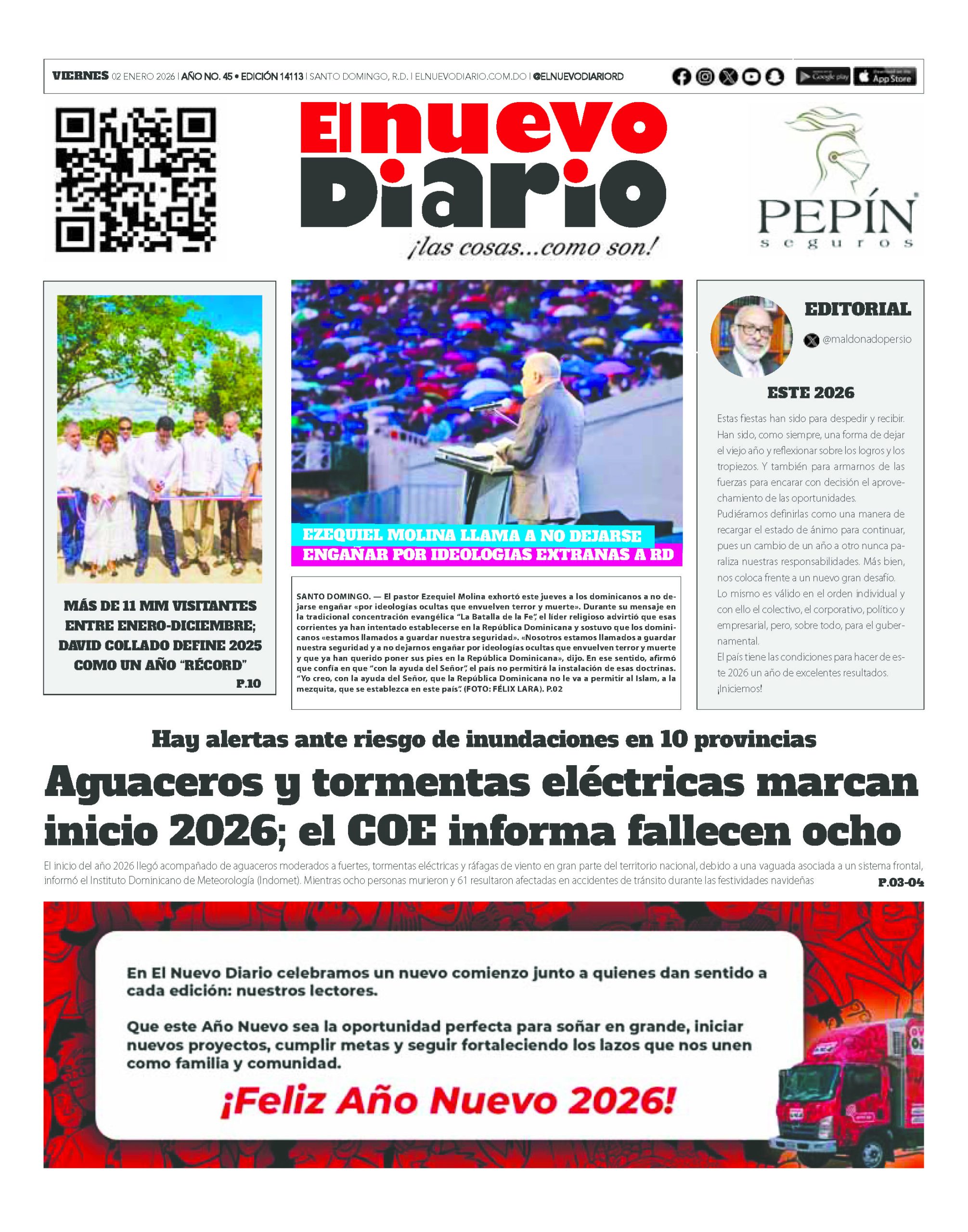 EDICIÓN IMPRESA1 enero 2026