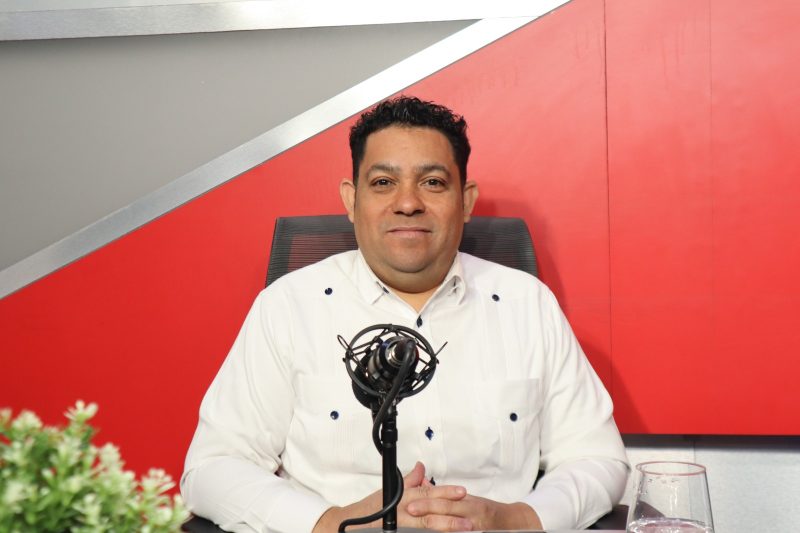 René Taveras, comunicador. (Foto: Fuente interna)