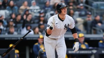 Ben Rice, fuera de la alineación de Yankees por contusión en la mano