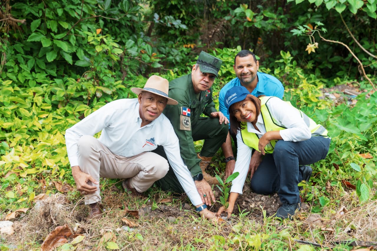 Alcaldía del DN planta 500 árboles nativos y retira 150 fundas de desechos en jornada por Día Mundial de los Humedales