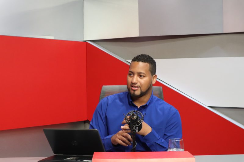 Anderson De la Rosa, asesor inmobiliario. (Foto Emmanuel Blanco)