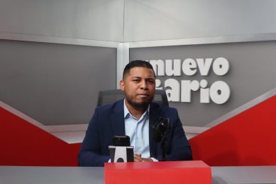 César Javier, comunicador. (Foto Emmanuel Blanco).