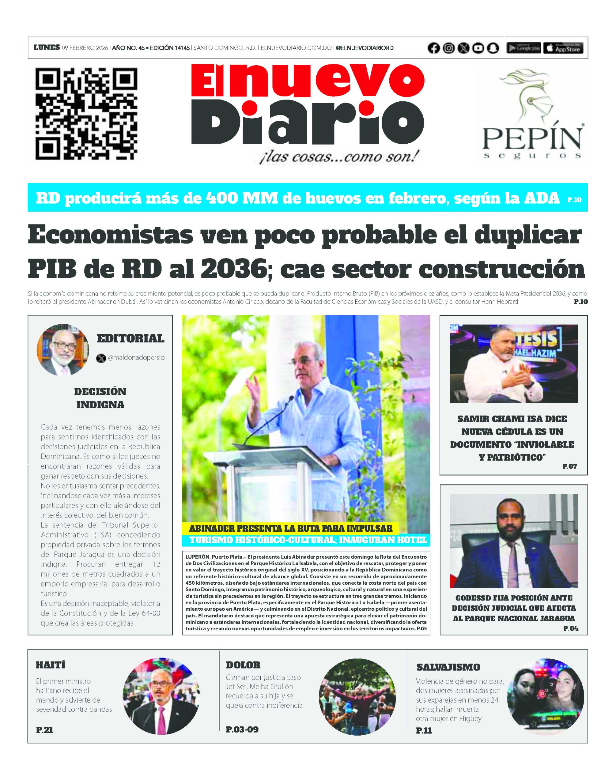 EDICIÓN IMPRESA8 febrero 2026