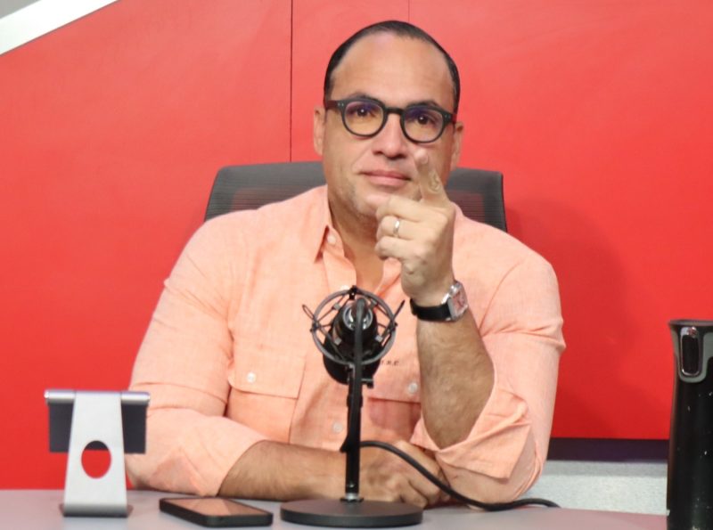 José Rosario, comunicador. (Foto: Emmanuel Blanco)