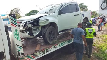 Accidente deja heridos a un hombre y su hija de 10 años en la salida Hato Mayor–SPM