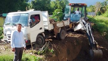 Alcaldía de Postrer Río y Unidad Agroforestal intervienen cañadas en Independencia