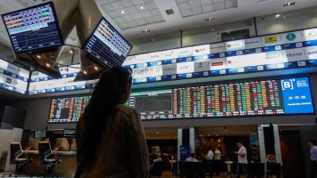 Bolsa de São Paulo cierra la semana en baja por tensión en Oriente Medio