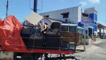 Desalojan varios locales comerciales en la intersección de la avenida 27 de Febrero con Máximo Gómez