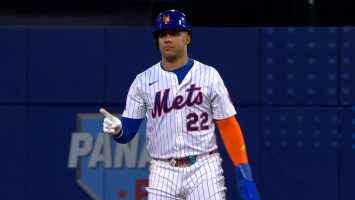 La interrogante de Soto a receptor de Nacionales: “¿Hago swing o la dejo pasar?”