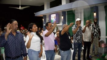 (VIDEO) Antonio Florián juramenta en Puerto Rico nuevos miembros de la FP provenientes del PRM y el PLD