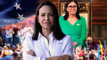 «Delcy Rodríguez se va, eso no está en duda», afirma Machado ante venezolanos en Panamá