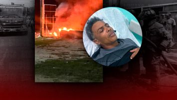 Hombre resulta lesionado tras incendiarse vehículo en la Autovía del Este, SPM