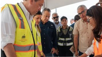 Ito Bisonó supervisa proyectos habitacionales y de infraestructura en Santiago y Santiago Rodríguez