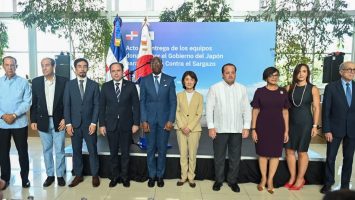 Japón dona al país equipos para combatir el sargazo