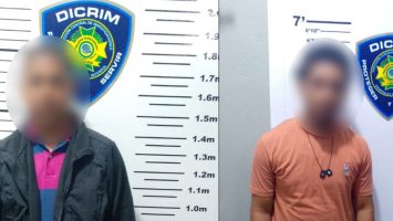 PN arresta a dos hombres por presunto robo de materiales industriales en zona franca de Santiago