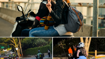 Mientras en RD los motoristas se niegan a usar casco, en países como Colombia su uso es obligatorio por seguridad y por ley