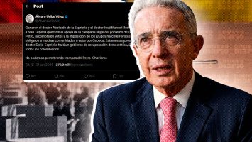 Álvaro Uribe celebra triunfo preliminar de Abelardo de la Espriella y cuestiona al Gobierno de Petro