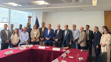 Delegación dominicana realiza visita técnica a México para intercambiar experiencias sobre la gestión integral del sargazo