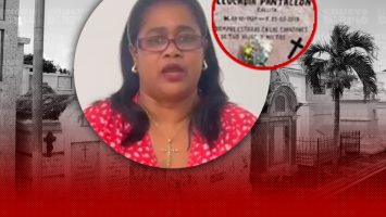 Hija denuncia presunta profanación de la tumba de su madre en cementerio de Bayaguana