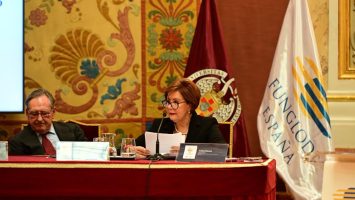 Rectora de Iglobal modera panel sobre cooperación académica iberoamericana en Foro Iberoamericano Funglode 2026