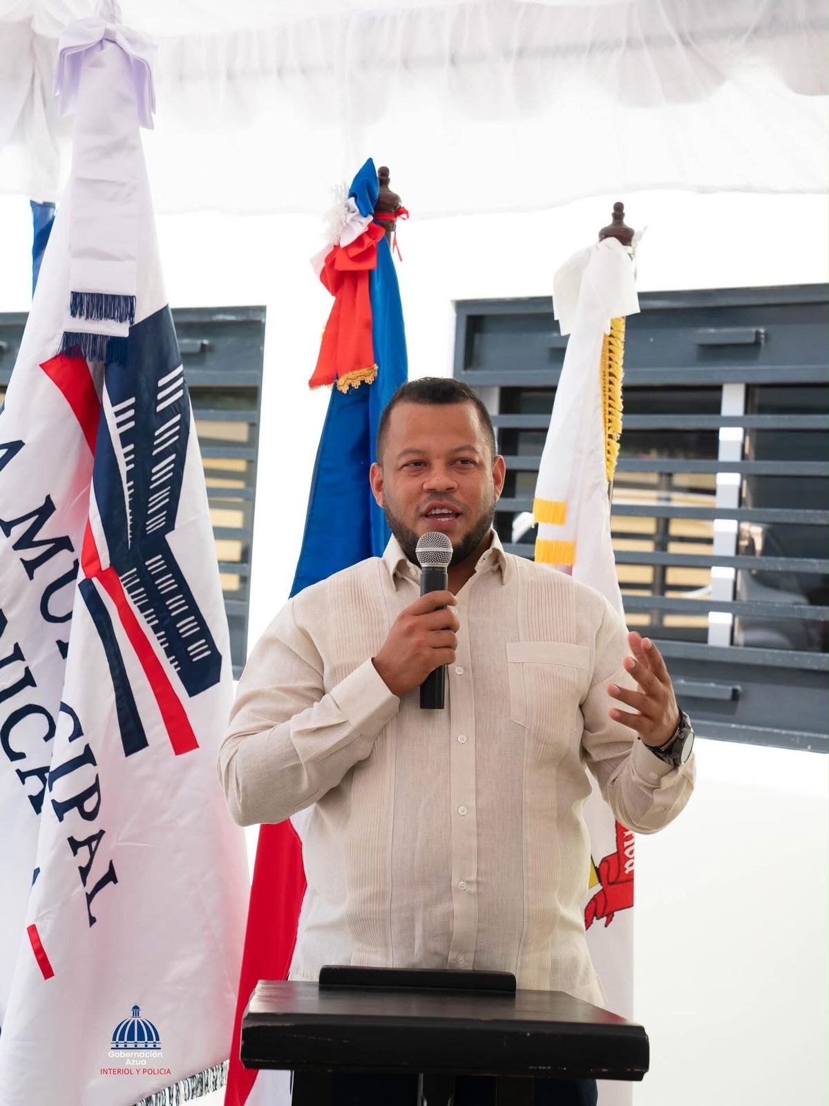 Liga Municipal Dominicana inaugura funeraria en Tábara Arriba, Azua (6)