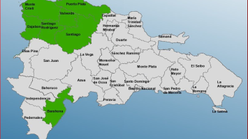 COE mantiene siete provincias en alerta verde por vaguada y onda tropical